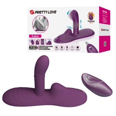 Pretty Love - Luka Sit-Down Vibrator With Heat Effect AND Remote Co... - image 2
