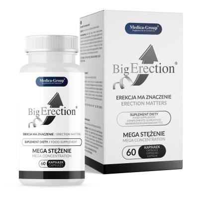 Foto van Medica-Group - Big Erection Capsules - 60 Capsules