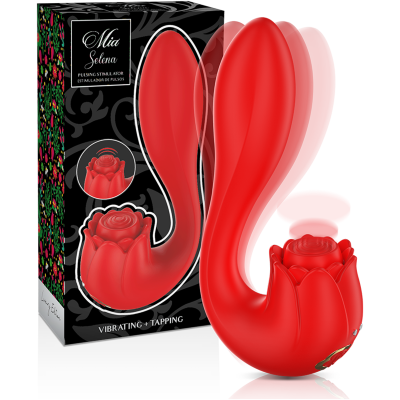 MIA Selena Red Stimulator Vibrating and Tapping