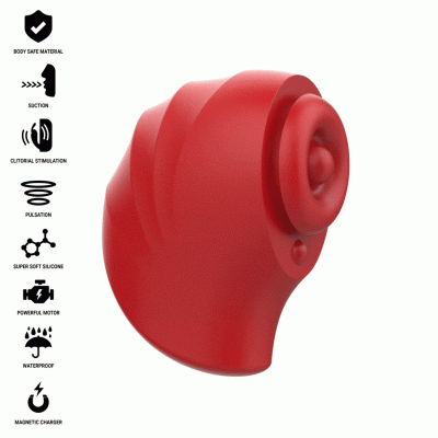 Intense Donnie Clitoral Stimulator Red/Green