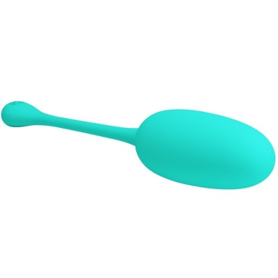 Pretty Love — Knucker Water Green Rechargeable Vibrating Egg - image 3