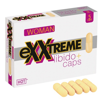 Foto van HOT EXXtreme Libido Stimulerende Capsules Voor Vrouwen - 5 stuks