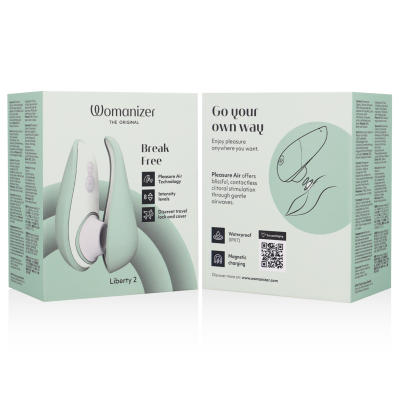 Womanizer Liberty 2 Clitoral Stimulator Light Green - image 7