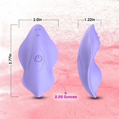 Armony Whisper Wearable Panty Vibrator Purple - image 2