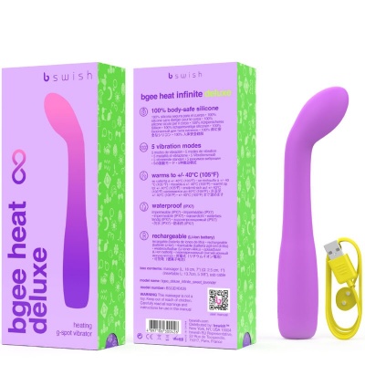B Swish Bgee Heat Infinite Deluxe Rechargeable Lavender - image 3