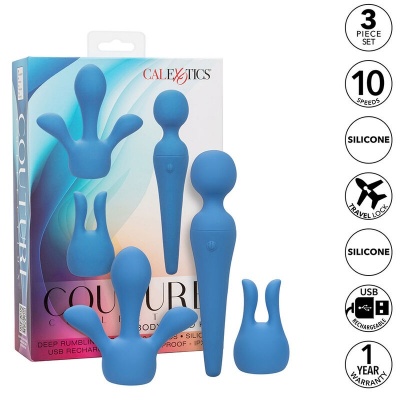 Cal Exotics Couture Kit Wand Blue - image 2