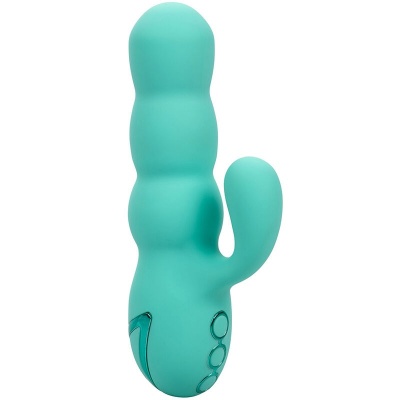 CalExotics Del Mar Diva Rabbit Vibrator Aqua Green - image 4
