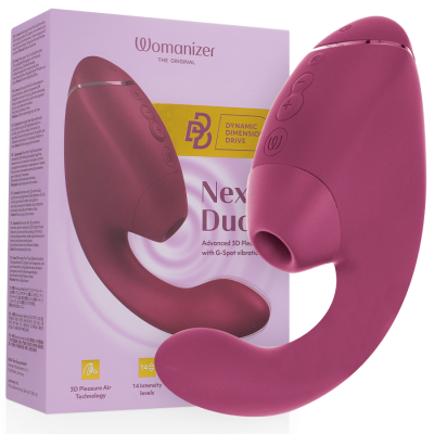 Womanizer Duo Next Dual Stimulator Dusky Pink Womanizer Duo Next Dual Stimulator Dusky Pink