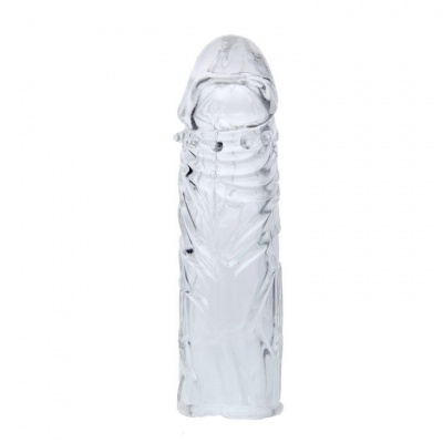 BAILE - Pink Stimulating Silicone Penis Cover 13 Cm - image 2