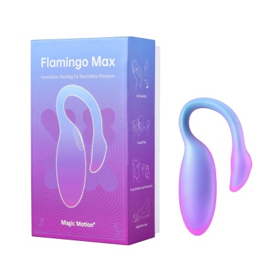 Foto van Magic Motion - Magic Flamingo Max Vibratie Ei - Blauw
