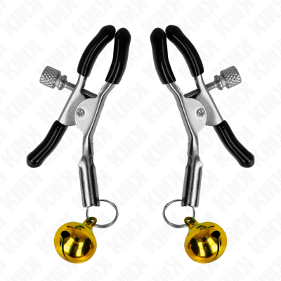Kink - Gold Single Bell Nipple Clamp 6 CM - image 2