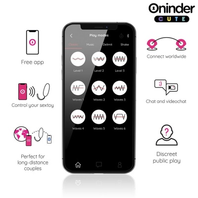 Oninder Cute Love Pleasure Wave Tapping Egg - image 5