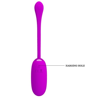 Pretty Love Julius Waterproof Vibrating Egg Purple - image 7