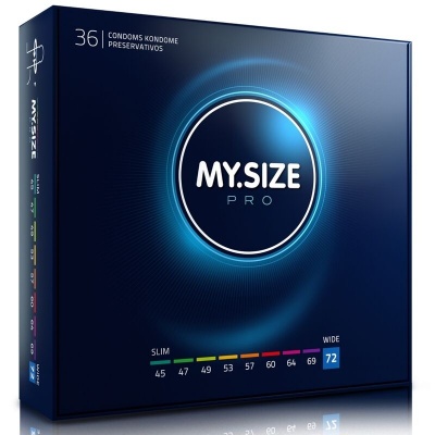 My Size Pro Condoms 72mm 36 Pack My Size Pro Condoms 72mm 36 Pack