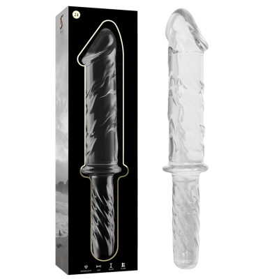 Nebula Series Model 24 Clear Glass Dildo 28.5cm - image 2