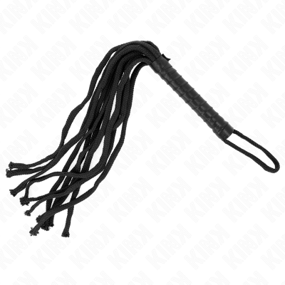 Kink Black Rope Whip 56 Cm - image 2