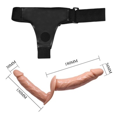 Baile Ultra Passionate Double-Ended Dildo Harness - image 5