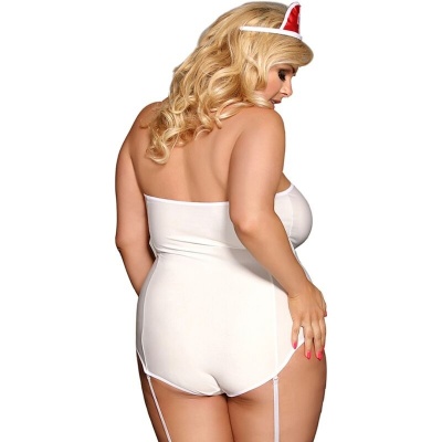Subblime Sexy Nurse Costume Teddy L/XL - image 3