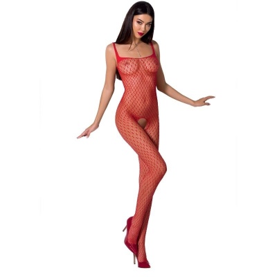 Passion BS071 Red Fishnet Bodystocking One Size Passion BS071 Red Fishnet Bodystocking One Size