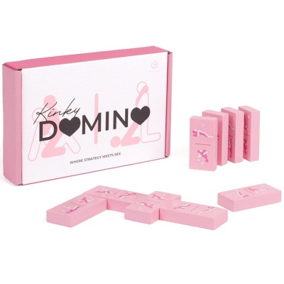 Secret Play Kinky Domino Wooden Game - image 1