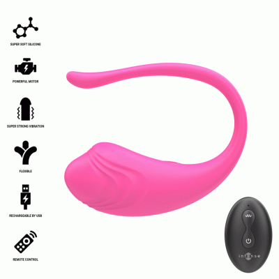Intense - Olivia Pink Vibrating EGG With Remote Control - image 2