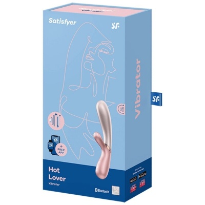 Satisfyer Hot Lover Vibrator Rose & Beige - image 4