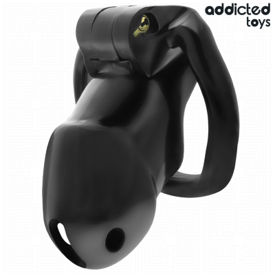 Addicted Toys Locked Mindnight Cell Penis Cage Size M - image 2