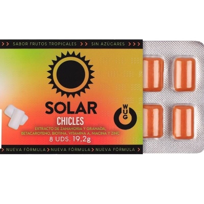 Wug Solar Sun Care Chewing Gum 8 Pack - image 2