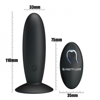 Rechargeable Anal Plug With Vibration And Control - image 3