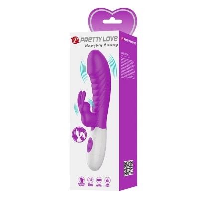 Pretty Love - Naughty Bunny Purple Vibrator - image 11
