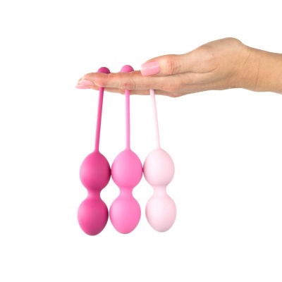 FeelzToys - FemmeFit Bekkenspier Training Set 3 st Foto van FeelzToys - FemmeFit Bekkenspier Training Set 3 st