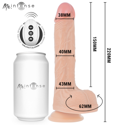 Mr Intense Brosnan Realistic Vibrator - 22cm Remote - image 4
