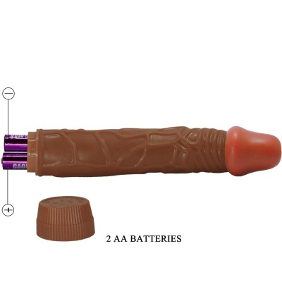 Baile Bob Realistic Vibrator 22.5 CM Mulatto - image 3