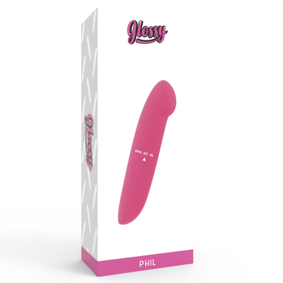 Glossy Phil Vibrator Pink - image 4