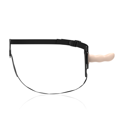 Fetish Submissive Harness Flesh Silicone G-Spot 12.5 CM - image 4