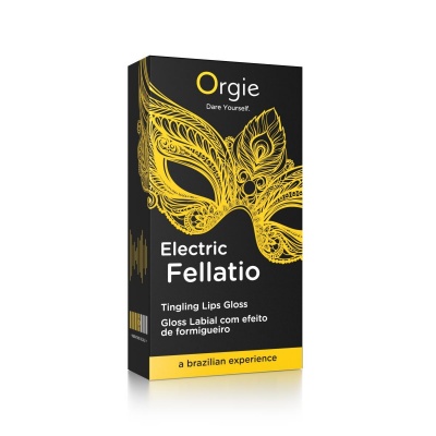 Foto van Orgie - Sexy Vibe! Electric Fellatio Vibrating Lip Gloss - 10 ml