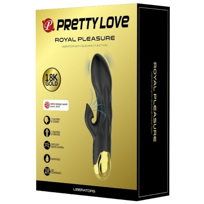 Pretty Love Black Gold Plated Luxury Vibrator - image 7