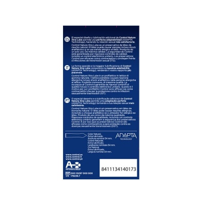 Control Adapta Nature Extralube Condoms, 12 Pack - image 2
