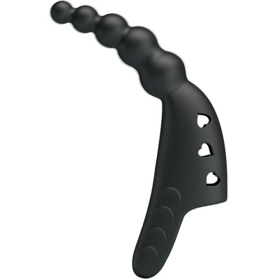 Pretty Love Jordin Finger Vibrator 10 Functions Black
