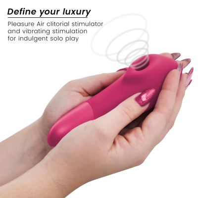 Womanizer Enhance Clitoral Stimulator Vibrant Pink - image 3