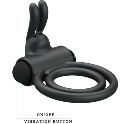 Pretty Love Osmond Silicone Vibrating Ring - image 8