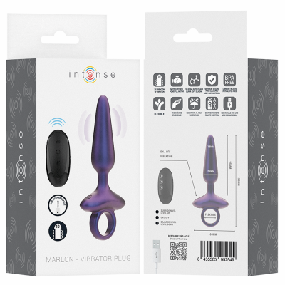 Intense Marlon Vibrating Anal Plug Remote Control - image 8