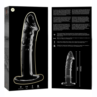 Nebula Series Model 19 Clear Glass Dildo 18.5cm - image 6