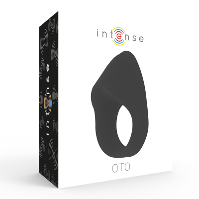 Intense Oto Black Vibrating Ring Rechargeable - image 5