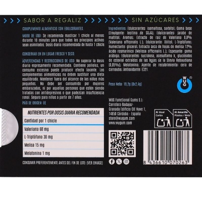 Wug Off Relaxation Chewing Gum 8 Pack - image 4