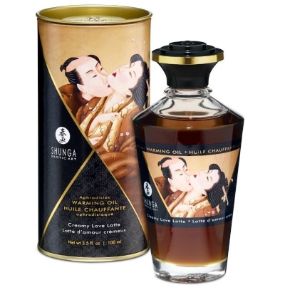 Shunga Coffee Heat Effect Massage Oil 100ml - image 1