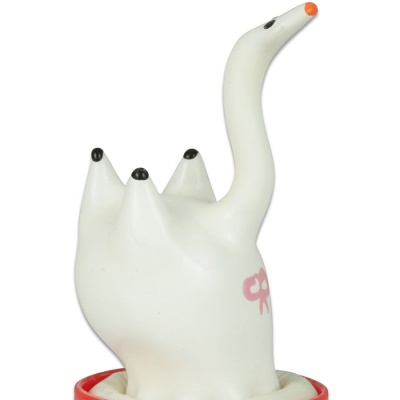 Condomerie Hand-Painted Novelty Condoms Swan - image 3
