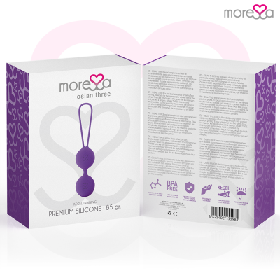 Moressa Osian Three Lilac Kegel Balls - image 7