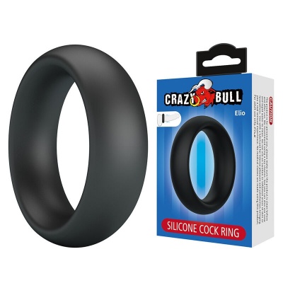 CRAZY BULL - Elio Silicone Cock Ring Black - image 2