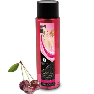 Shunga Bath Shower Gel Frosted Cherry 370ML Shunga Bath Shower Gel Frosted Cherry 370ML